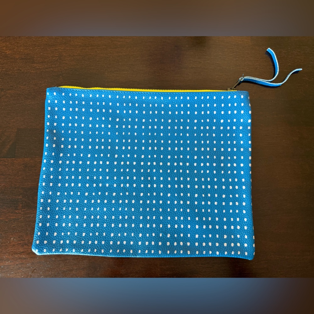 NWOT West Elm Zippered Pouch